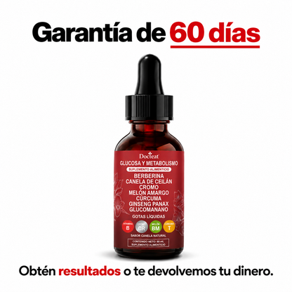 Gotas complejo de azúcar en sangre | Regula los niveles de glucosa
