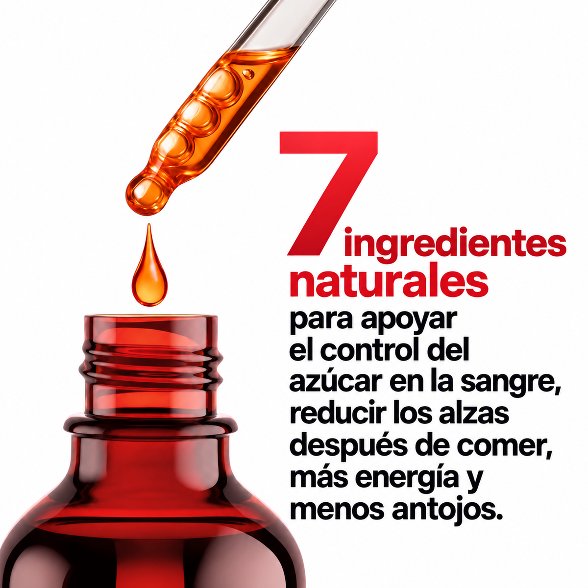 Gotas complejo de azúcar en sangre | Regula los niveles de glucosa