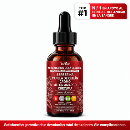 Gotas complejo de azúcar en sangre | Regula los niveles de glucosa
